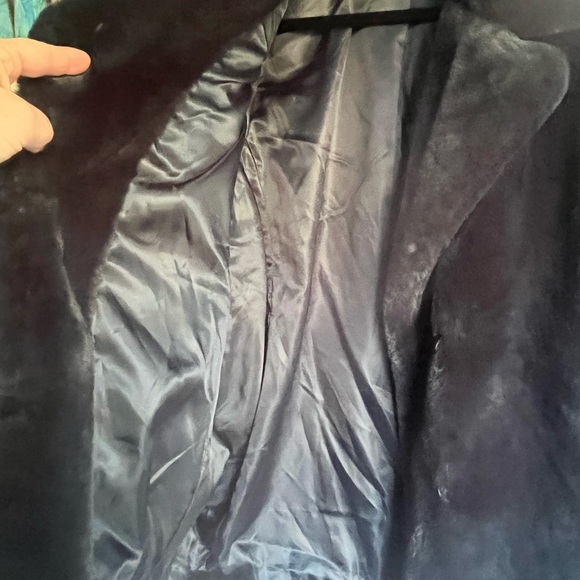 Catherine Malandrines Hunter Green Jacket Faux fur M & XL - Picture 5 of 8